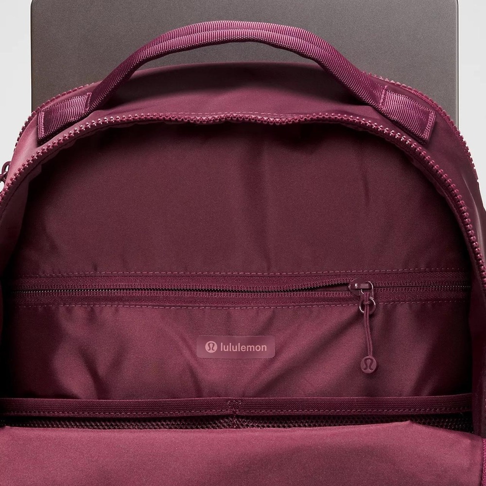 Lululemon burgundy bay backpack New crew updated 2026 - Picture 6 of 6